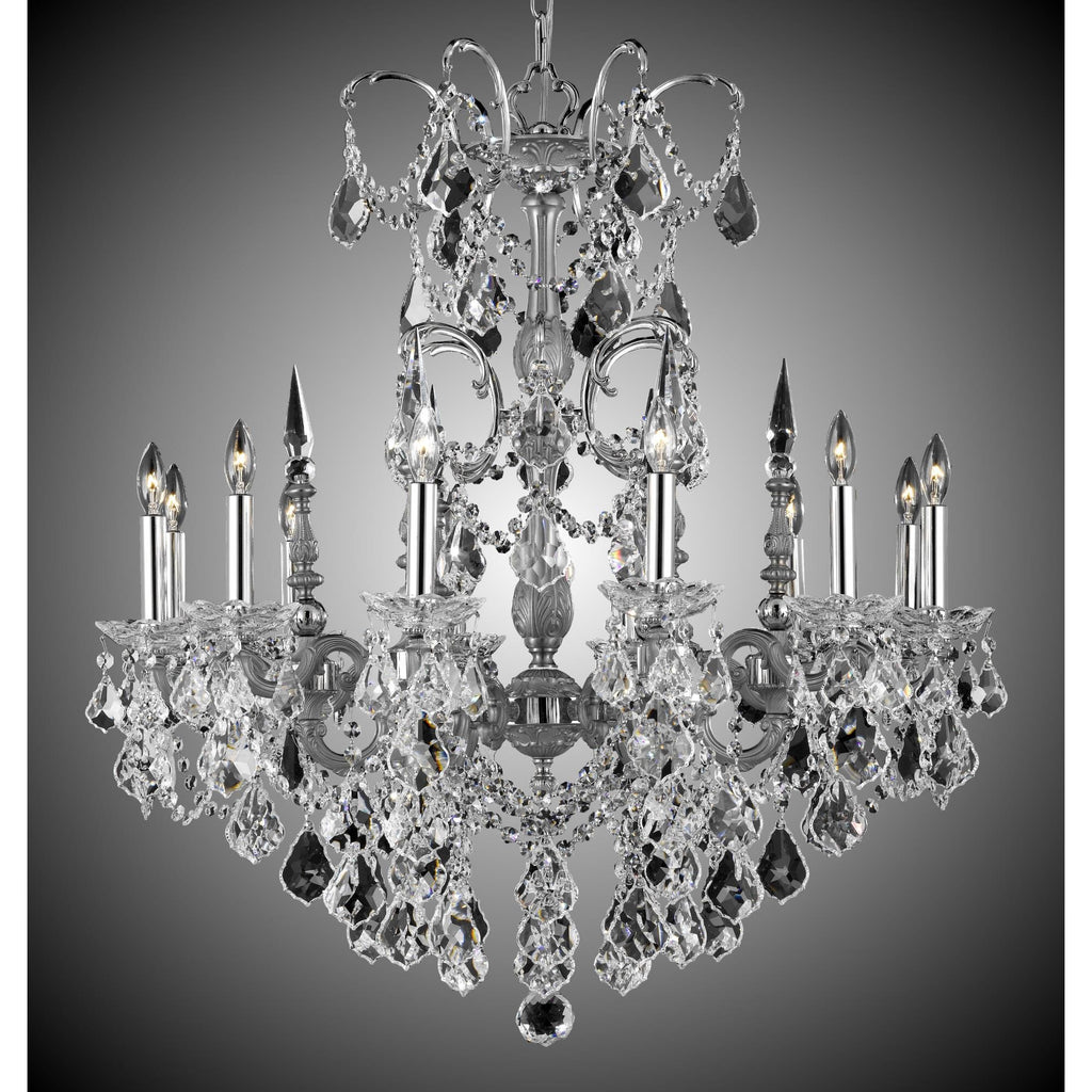 Venetian 32 Inch 12 Light Chandelier