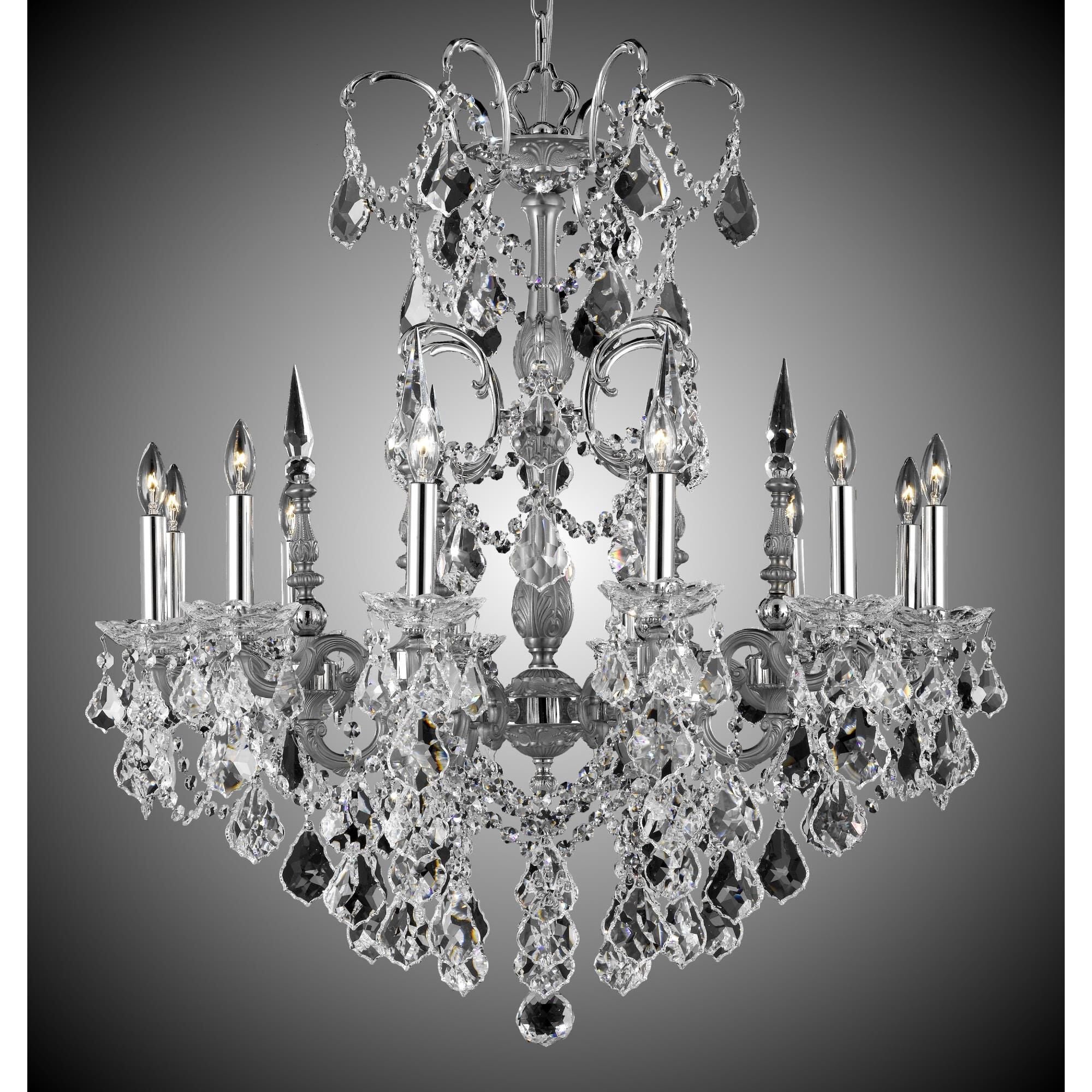 Venetian 32 Inch 12 Light Chandelier