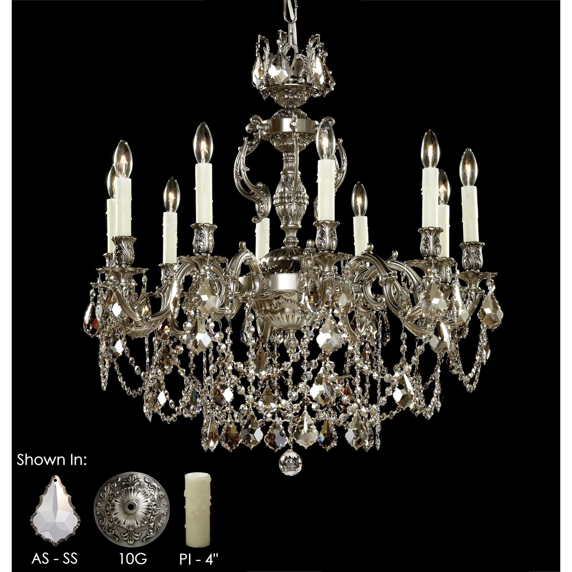 Rosetta 10 Light Chandelier