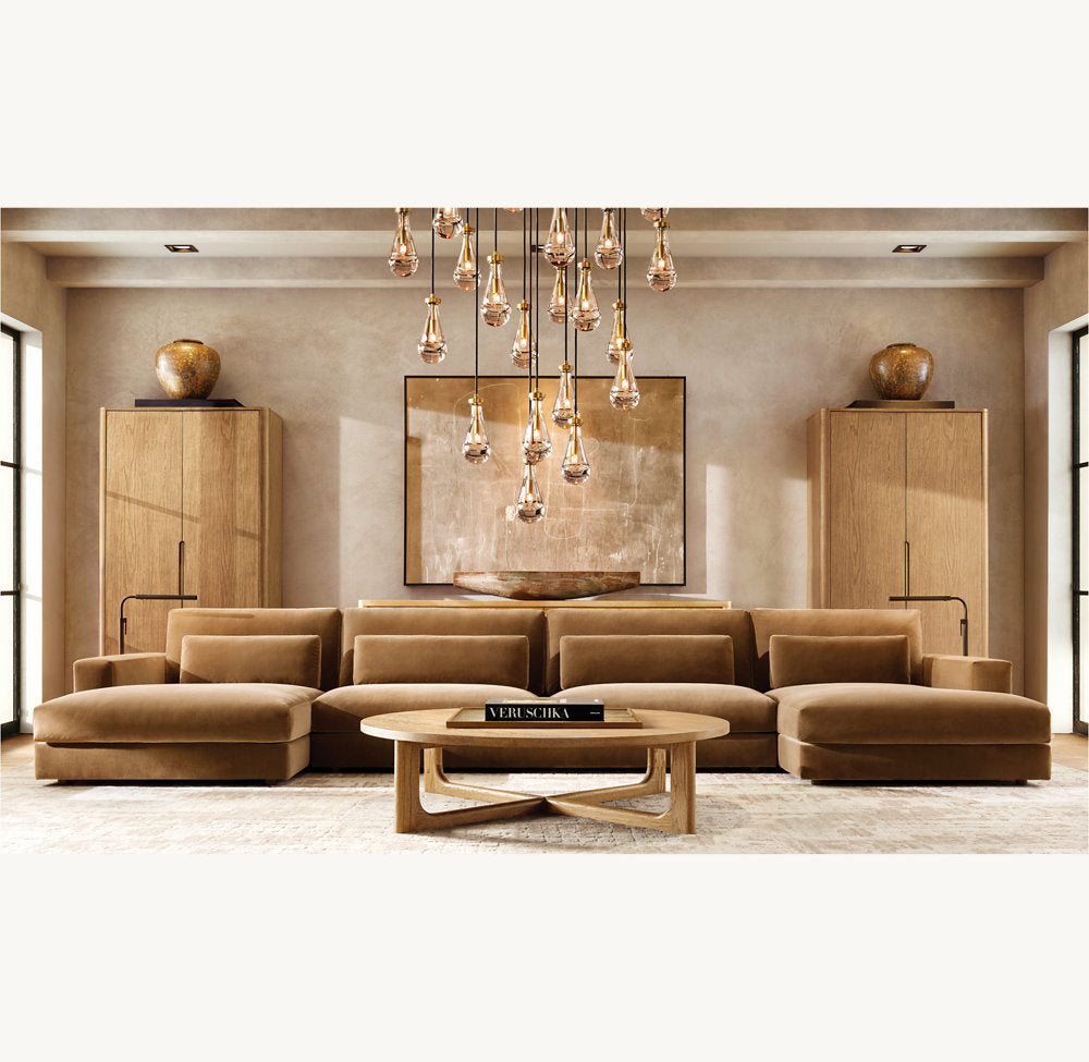 Rain Round Chandelier 36"