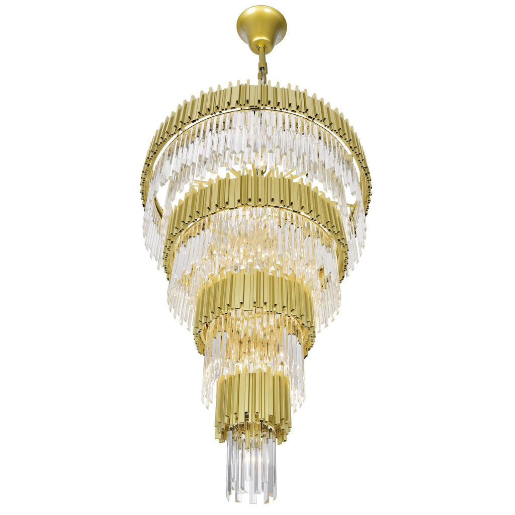 Deco 40 Inch 34 Light Chandelier