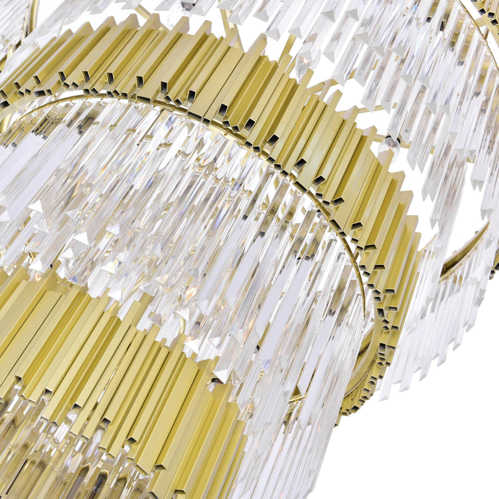 Deco 40 Inch 34 Light Chandelier