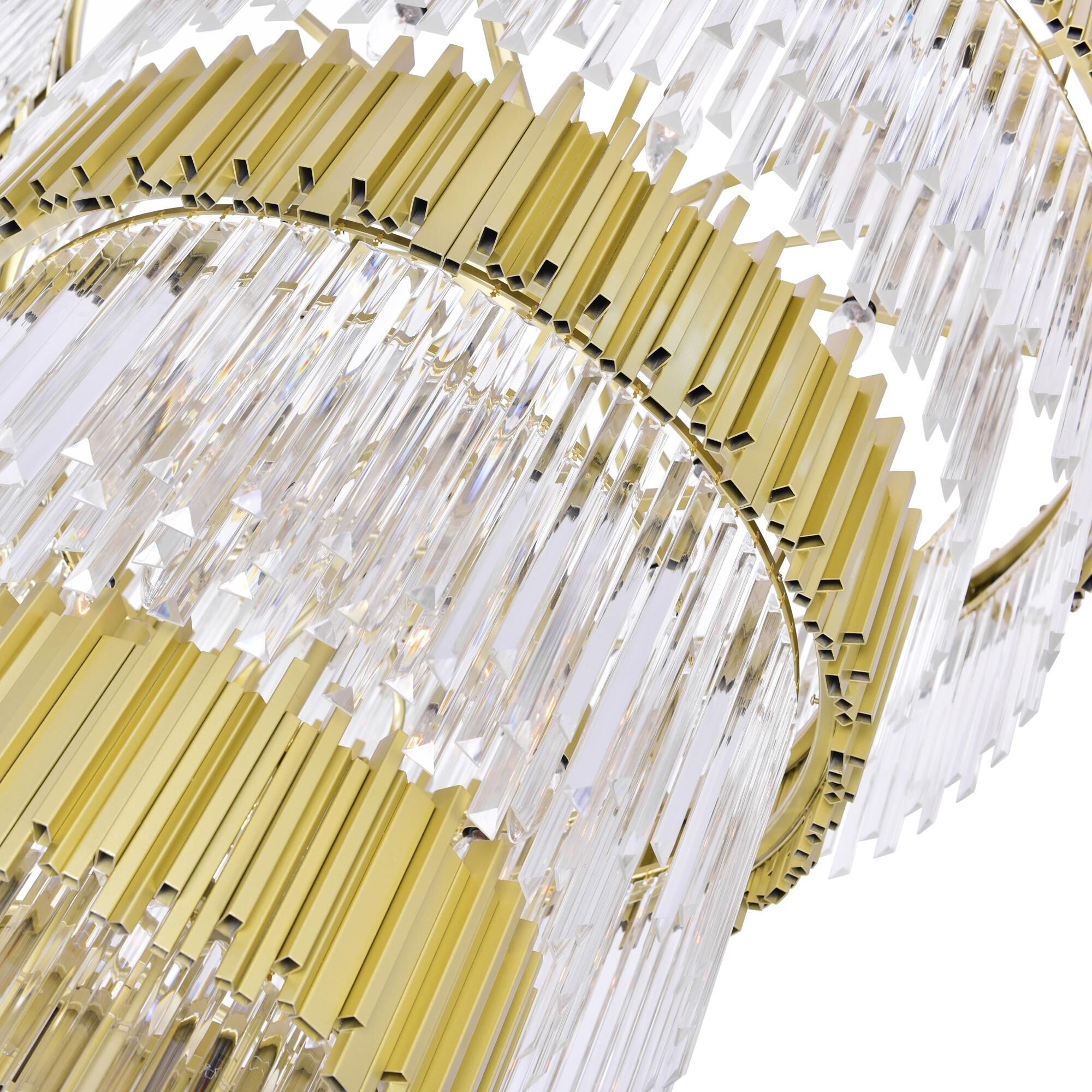 Deco 40 Inch 34 Light Chandelier
