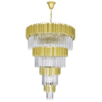 Deco 40 Inch 34 Light Chandelier