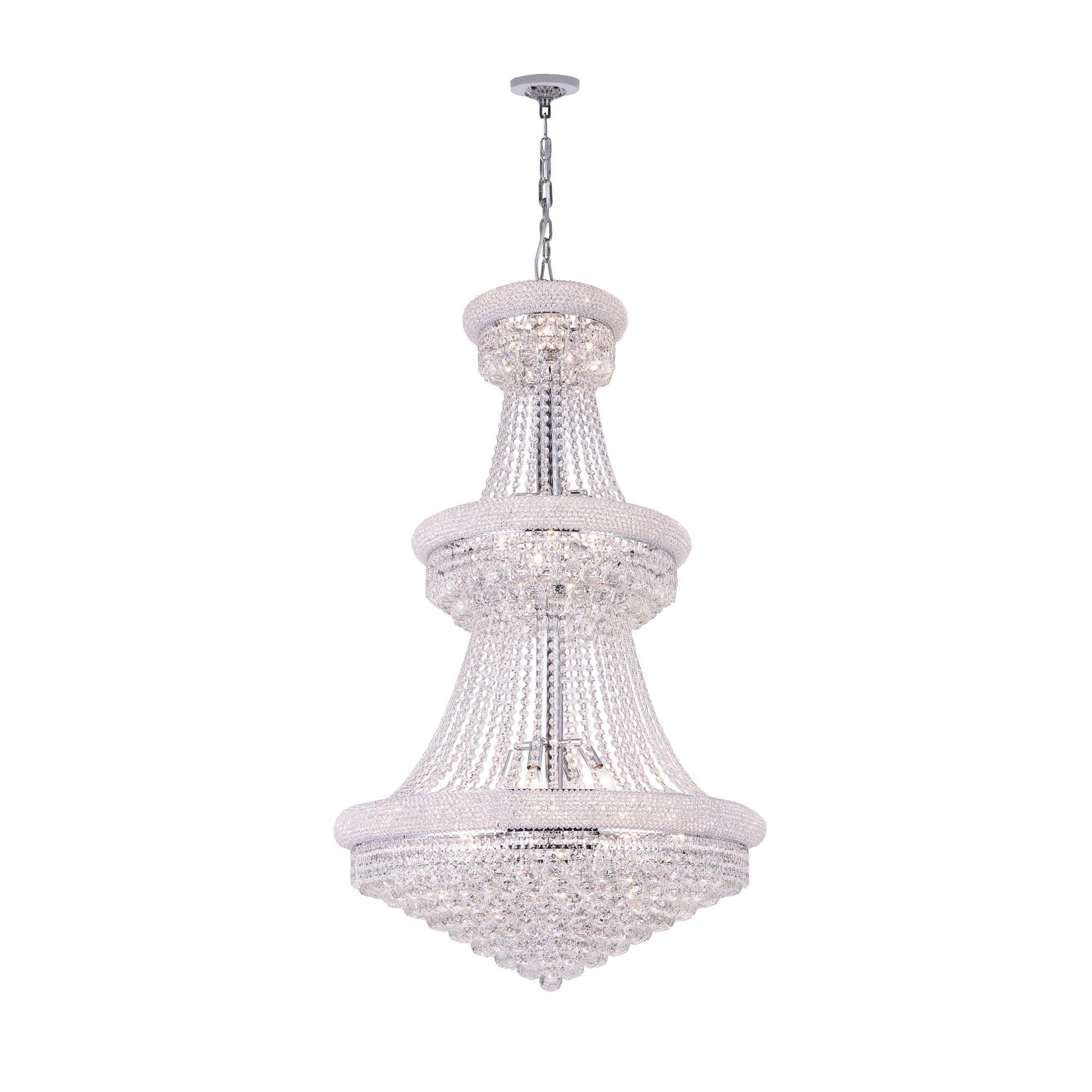 Empire 30 Inch 32 Light Chandelier