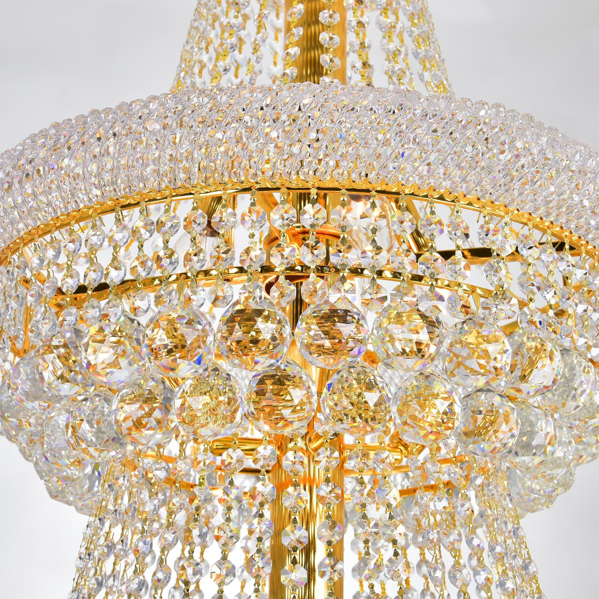Empire 30 Inch 32 Light Chandelier