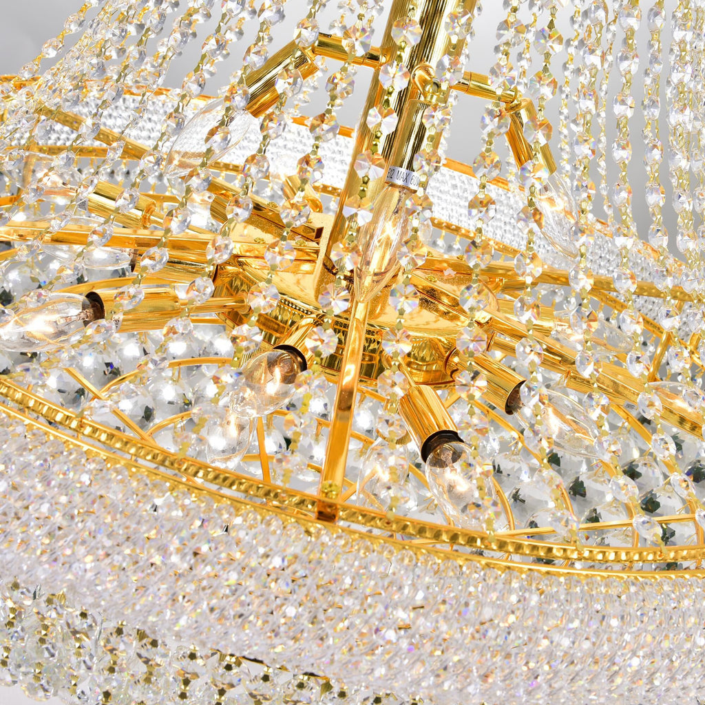Empire 30 Inch 32 Light Chandelier