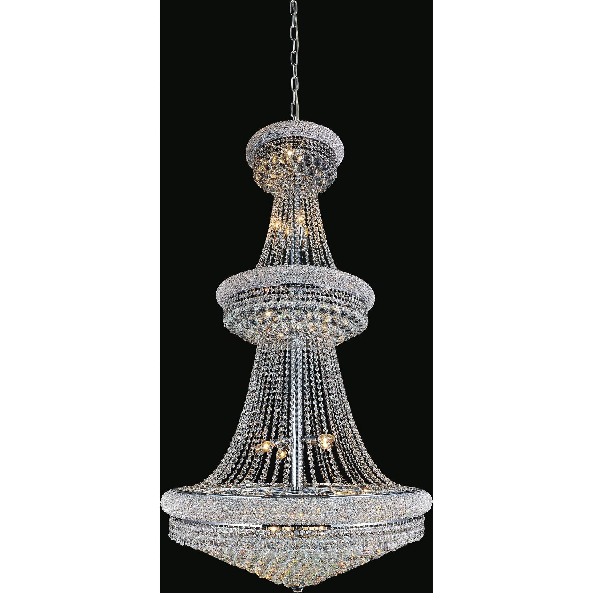 Empire 36 Inch 34 Light Chandelier