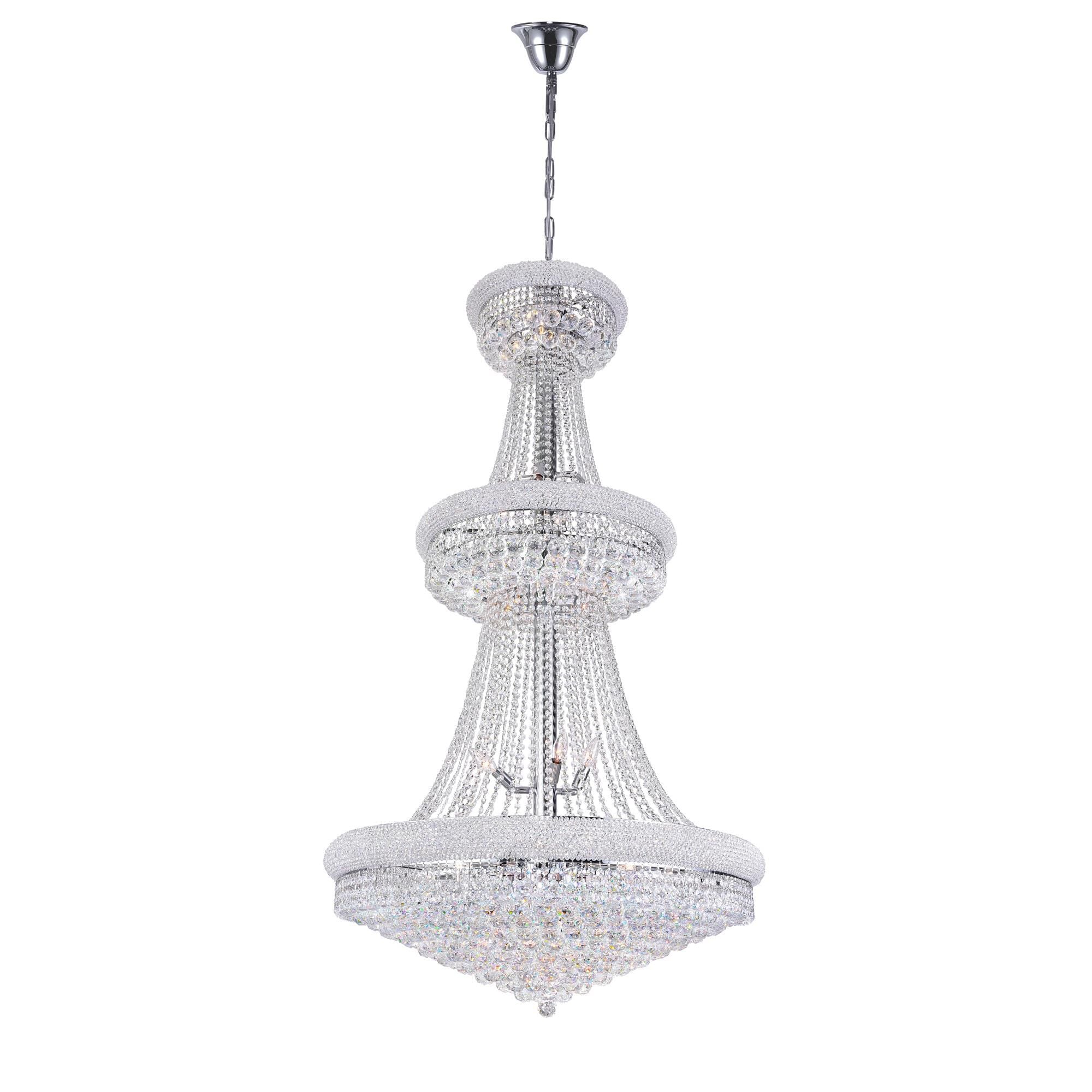 Empire 36 Inch 34 Light Chandelier