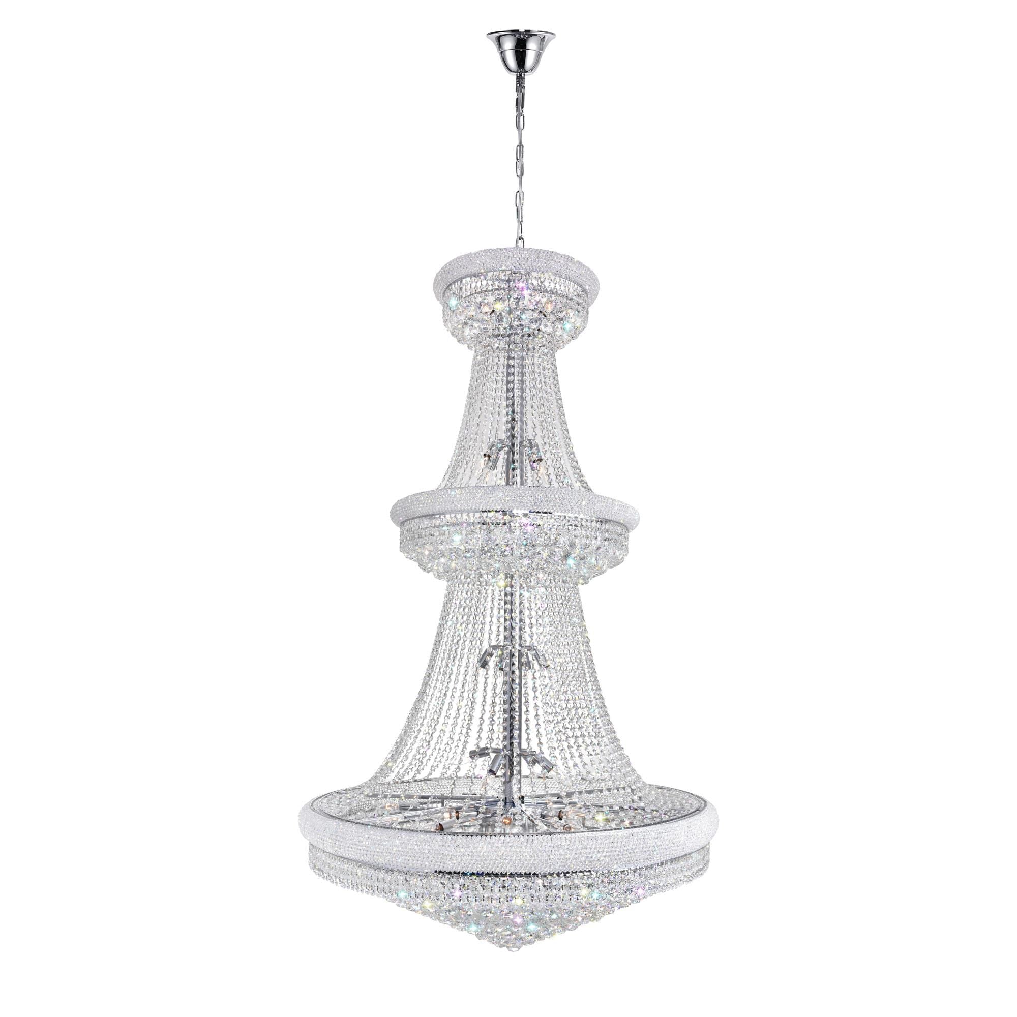 Empire 42 Inch 38 Light Chandelier
