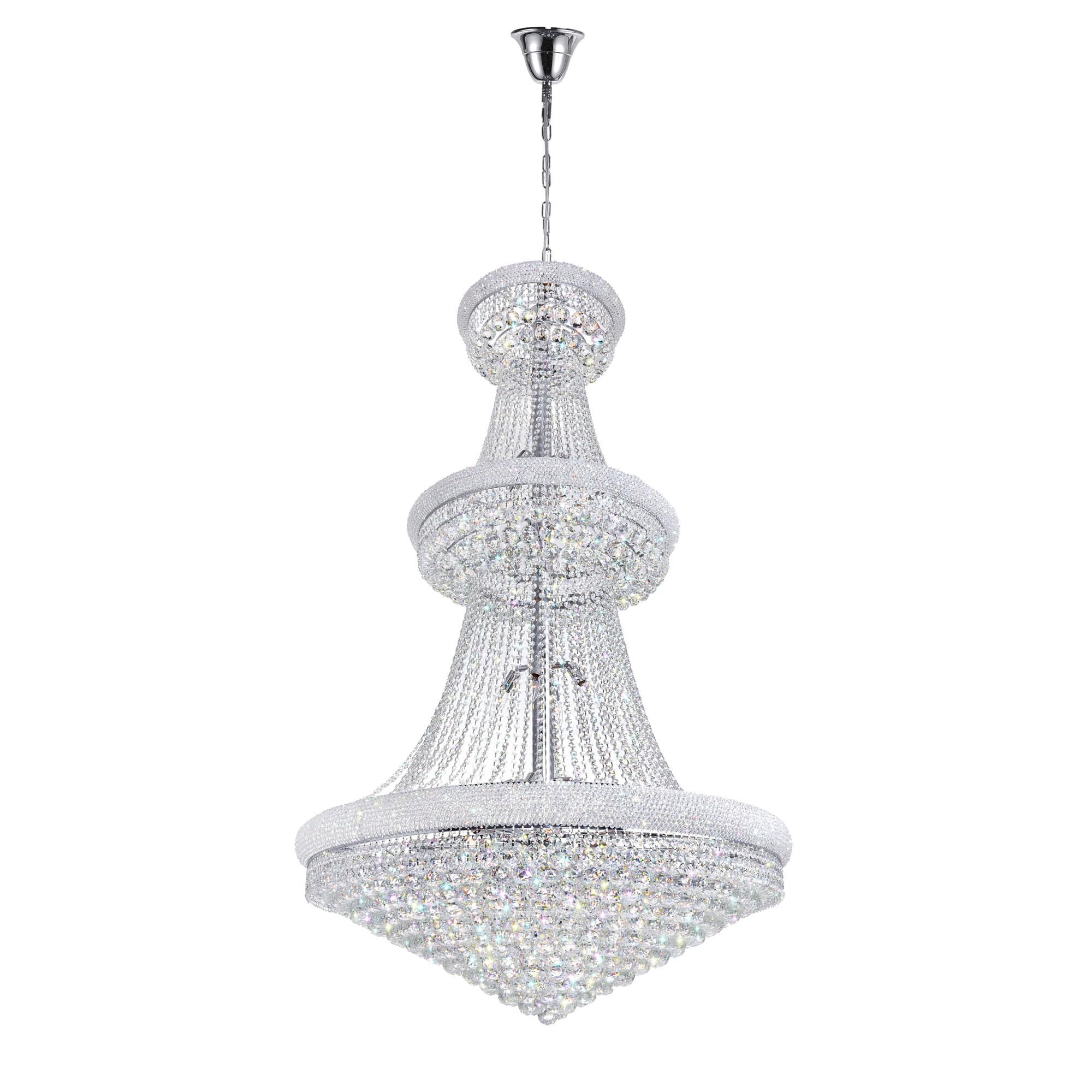 Empire 42 Inch 38 Light Chandelier