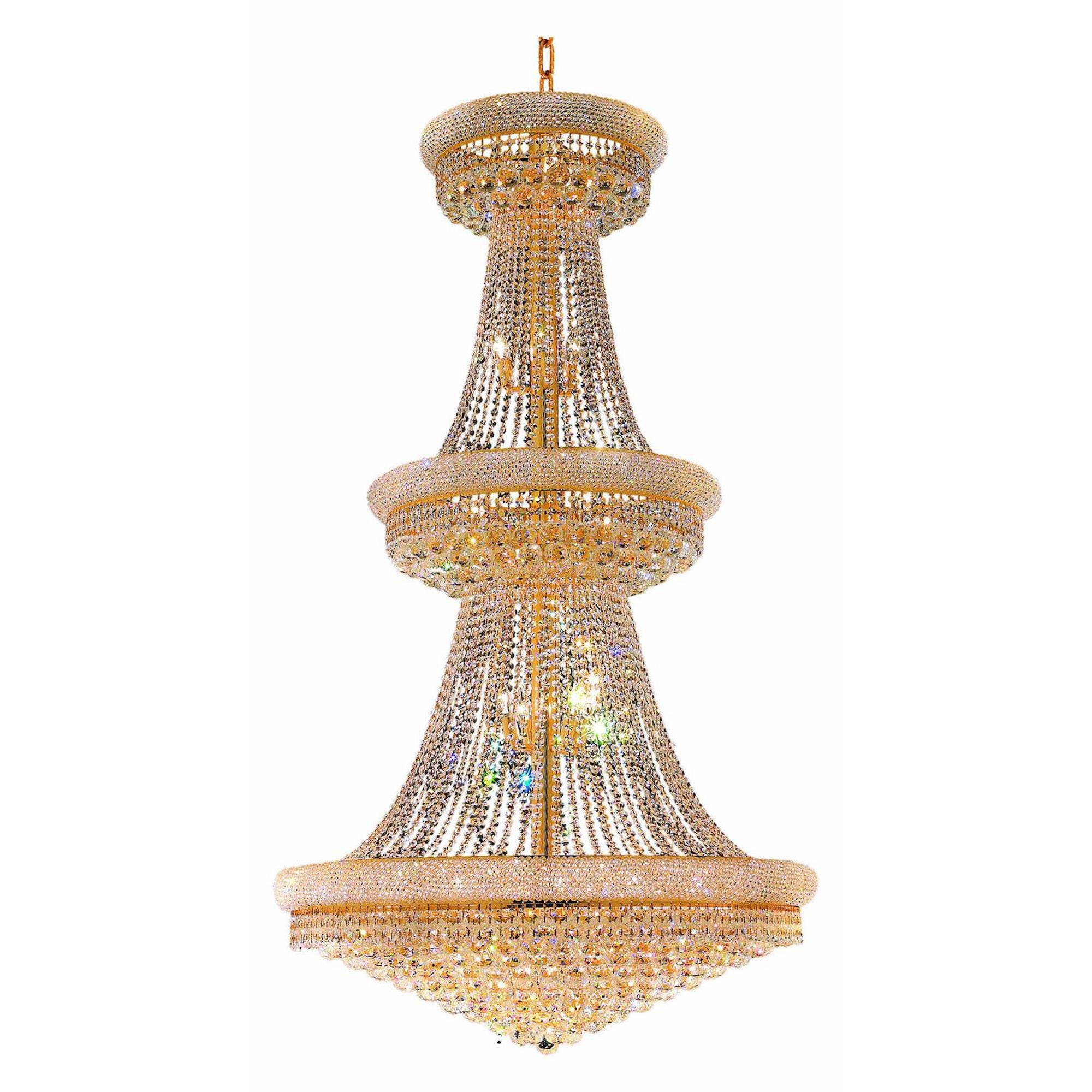 Empire 42 Inch 38 Light Chandelier
