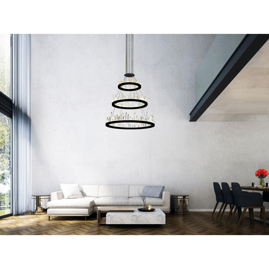 CWI Lighting Juliette 32 Inch LED Chandelier