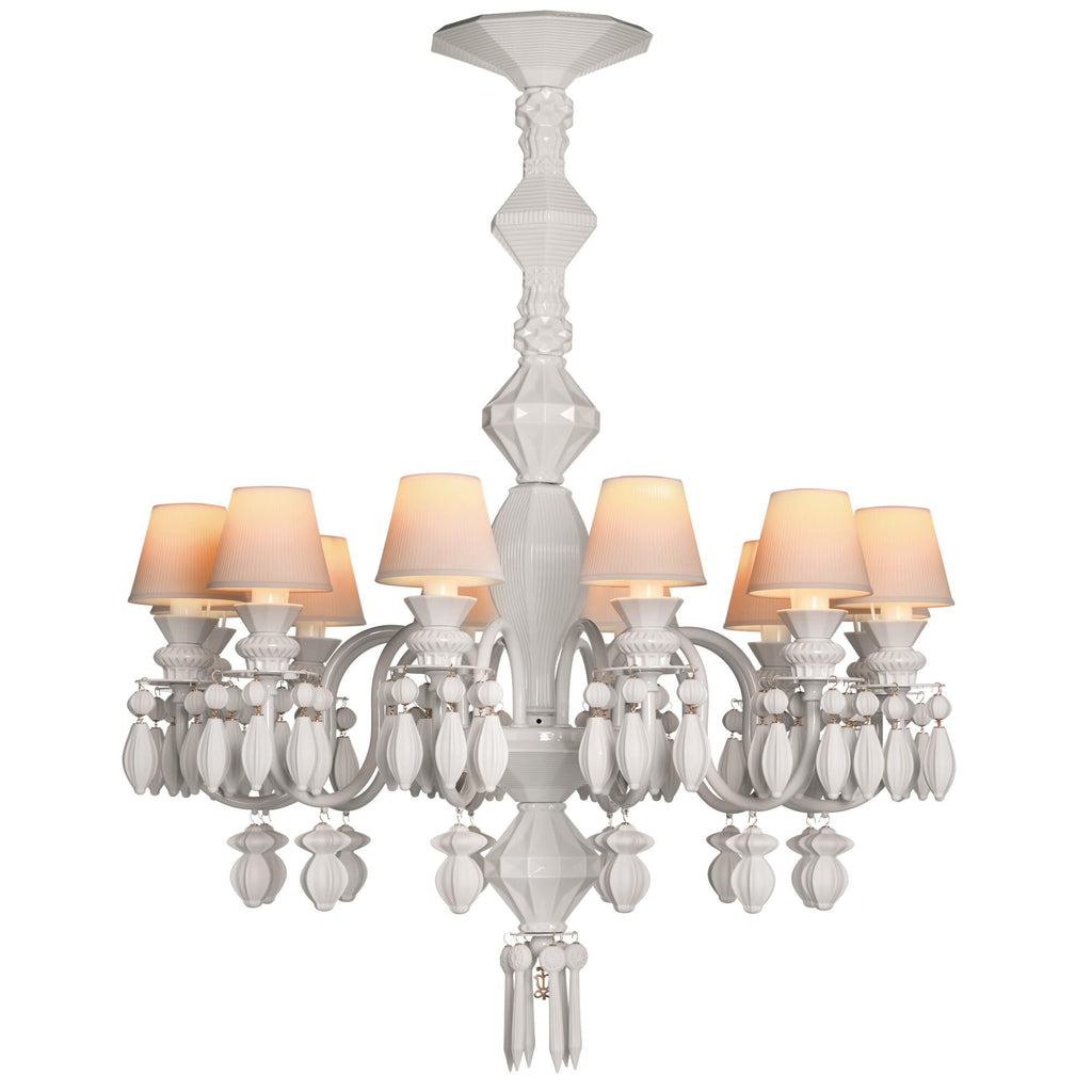 Belle De Nuit 30 Inch 12 Light LED Chandelier