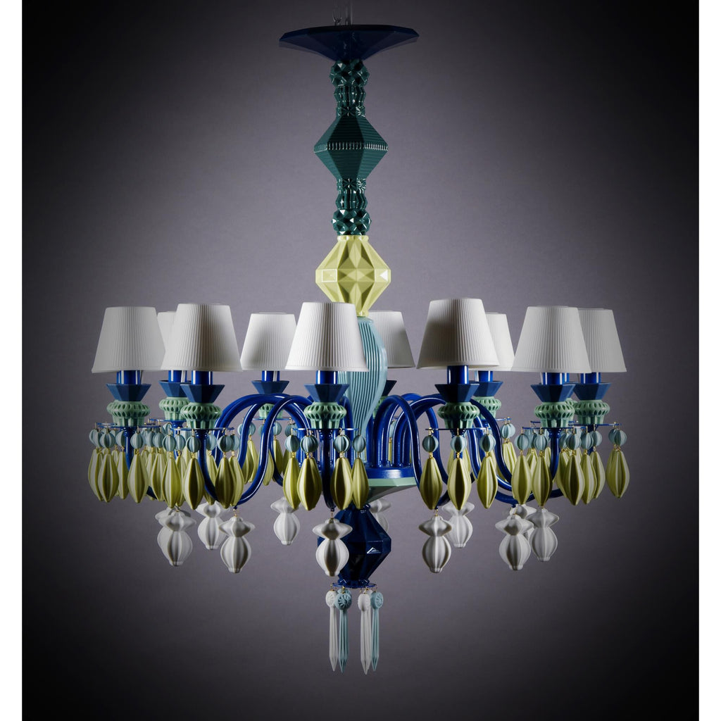 Belle De Nuit 30 Inch 12 Light LED Chandelier