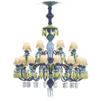 Belle De Nuit 39 Inch 24 Light LED Chandelier
