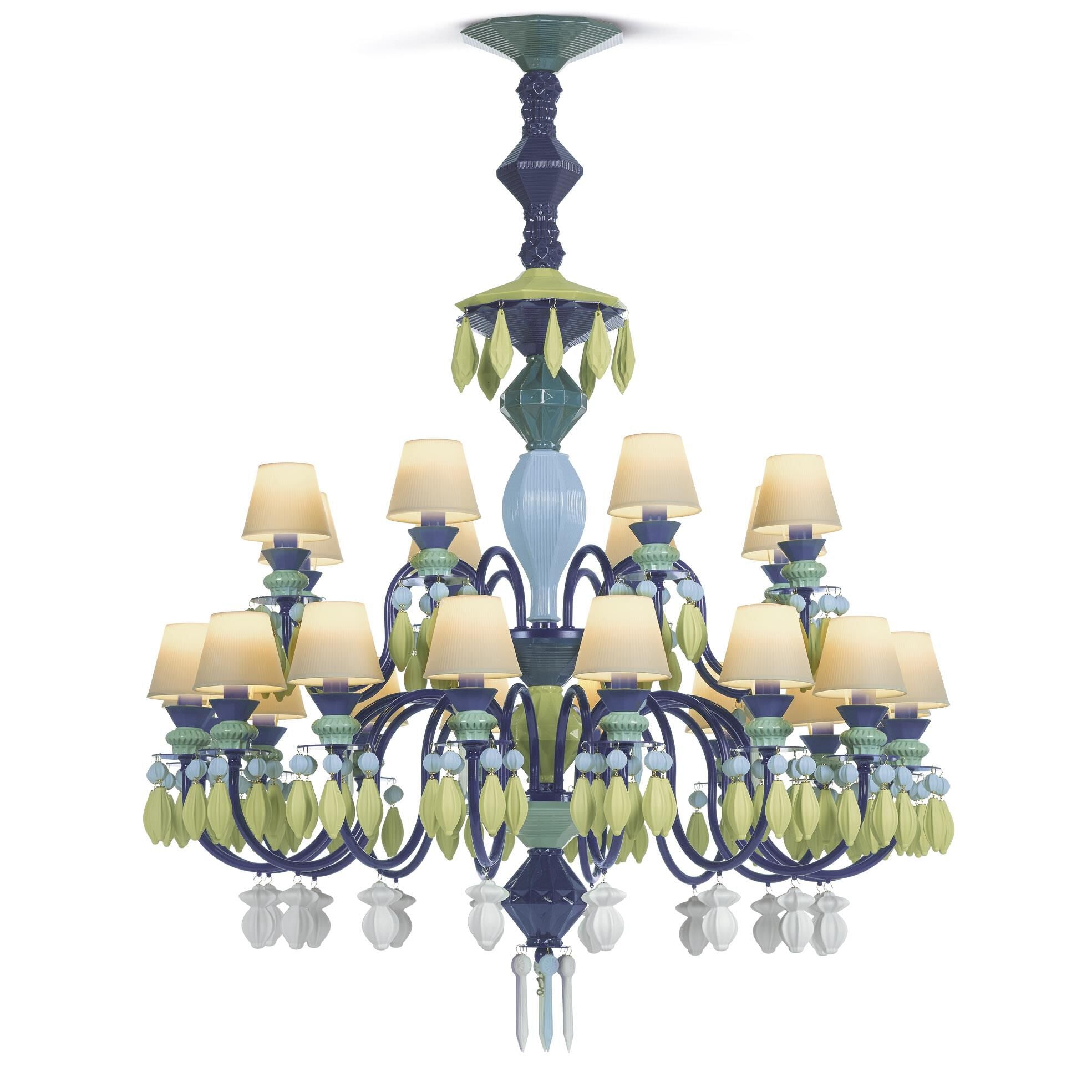 Belle De Nuit 39 Inch 24 Light LED Chandelier