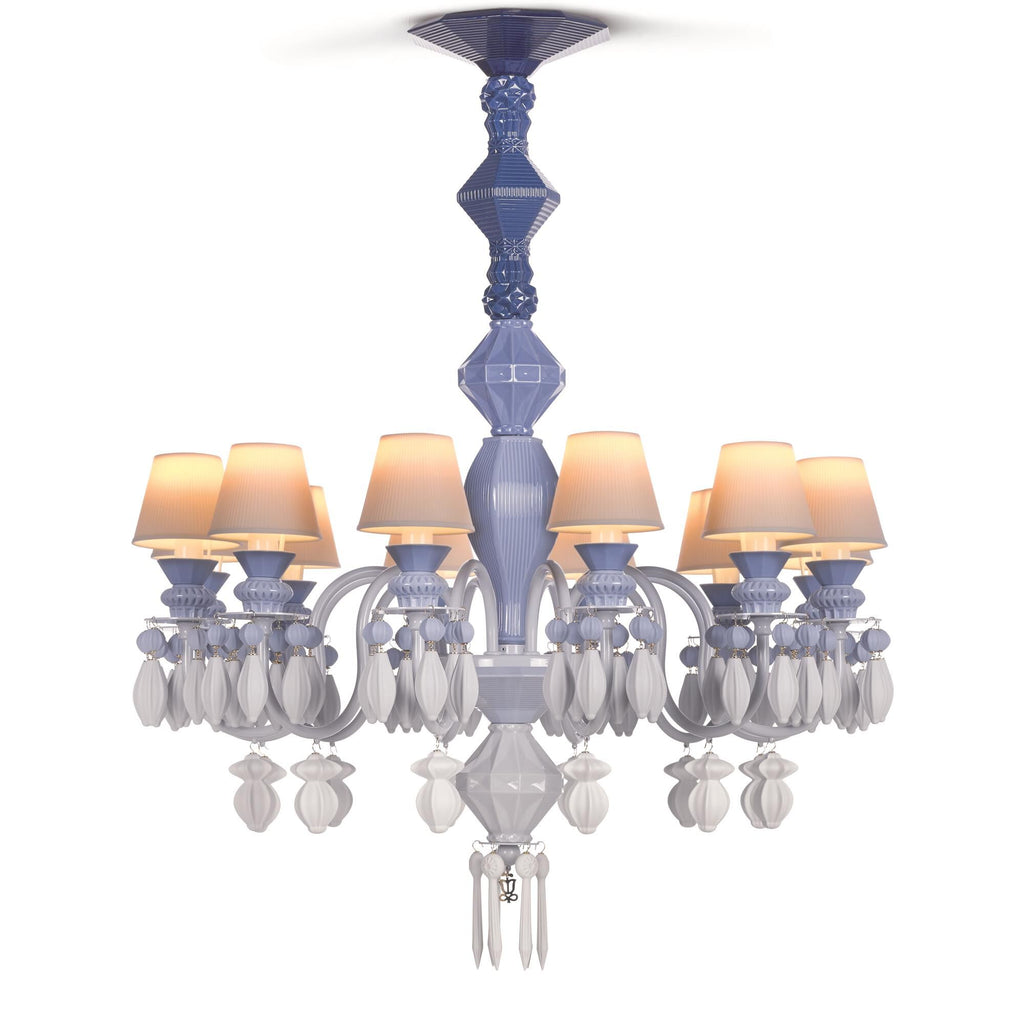 Belle De Nuit 30 Inch 12 Light LED Chandelier
