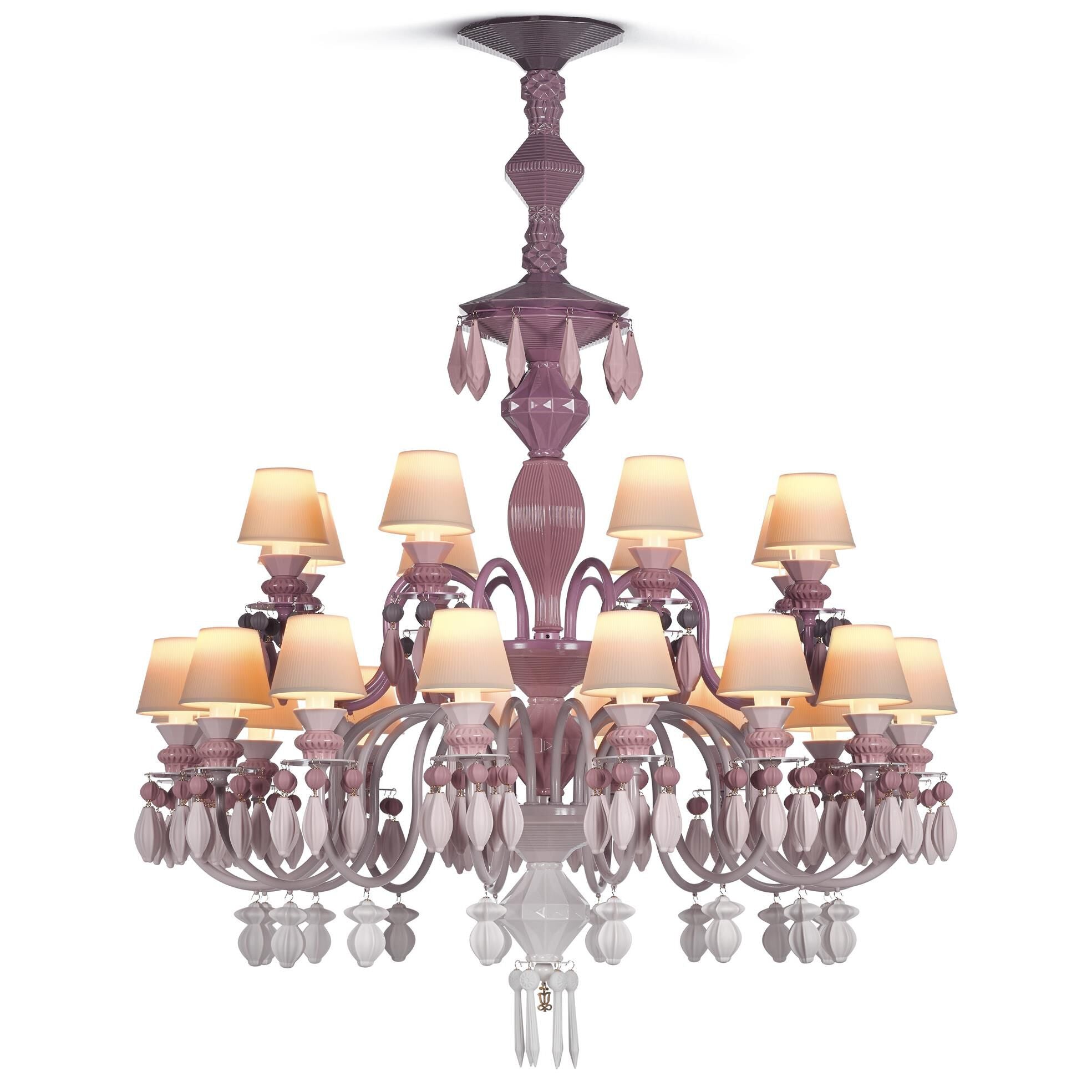 Belle De Nuit 39 Inch 24 Light LED Chandelier