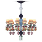 Belle De Nuit 30 Inch 12 Light LED Chandelier