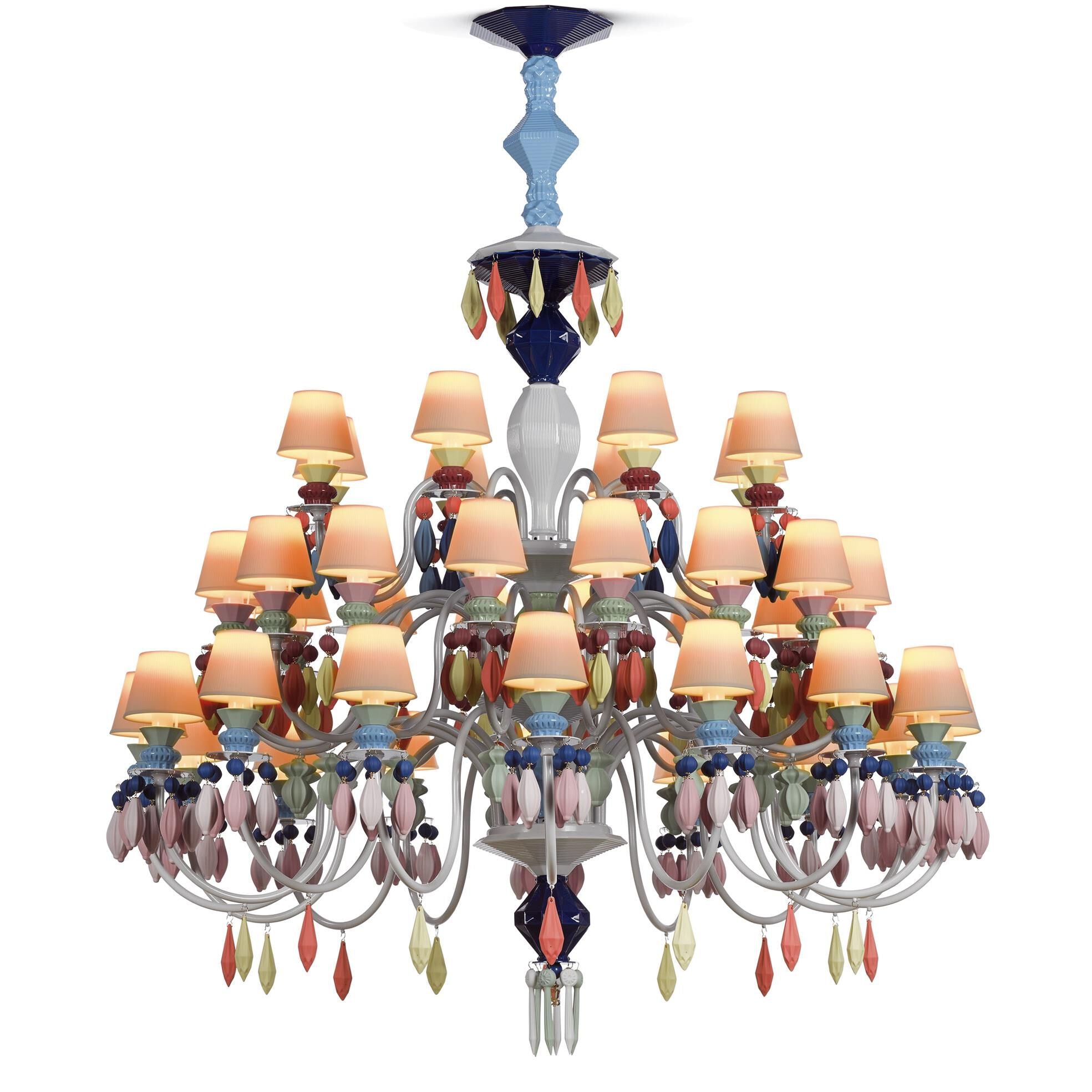 Belle De Nuit 49 Inch 40 Light LED Chandelier