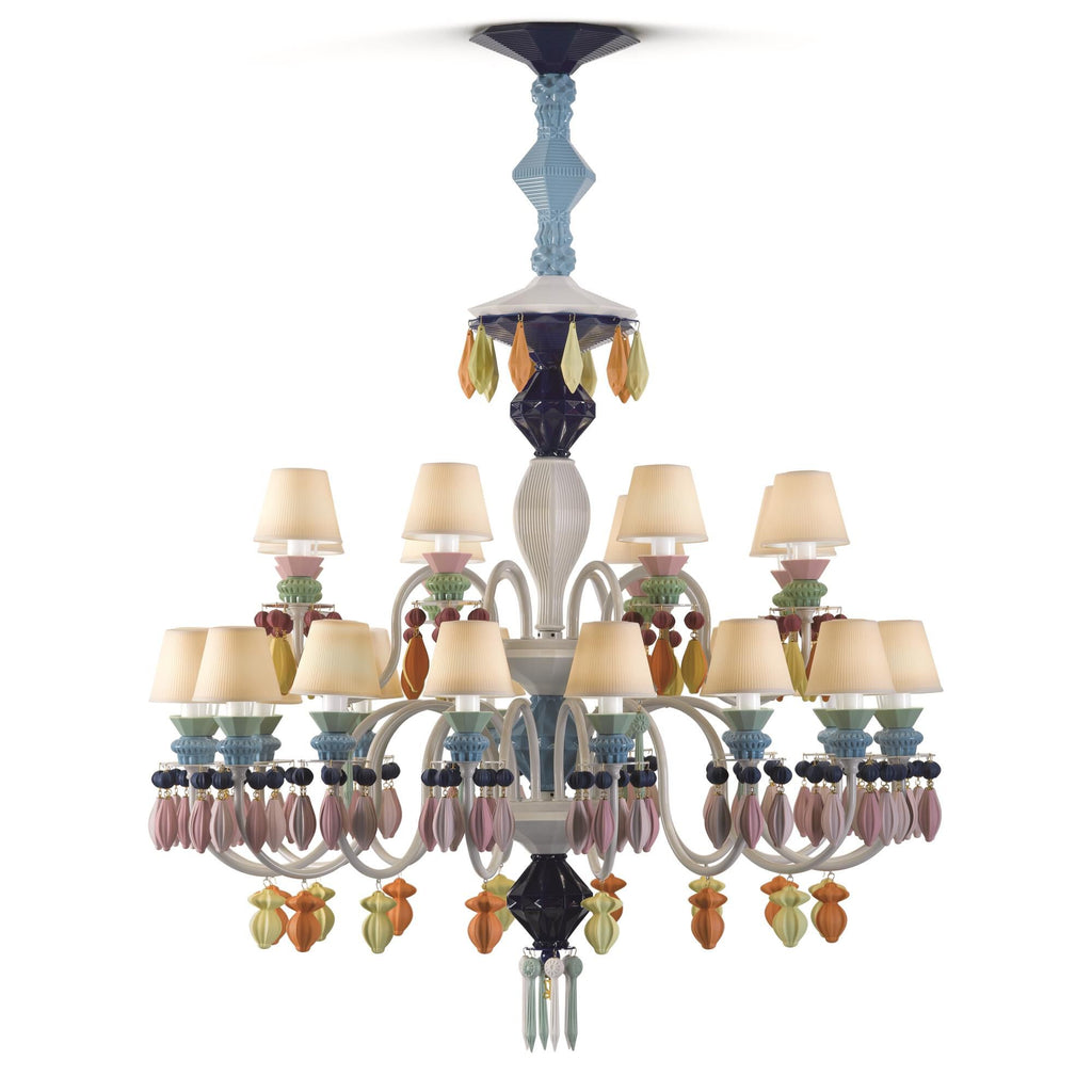 Belle De Nuit 39 Inch 24 Light LED Chandelier