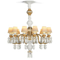 Belle De Nuit 30 Inch 12 Light LED Chandelier