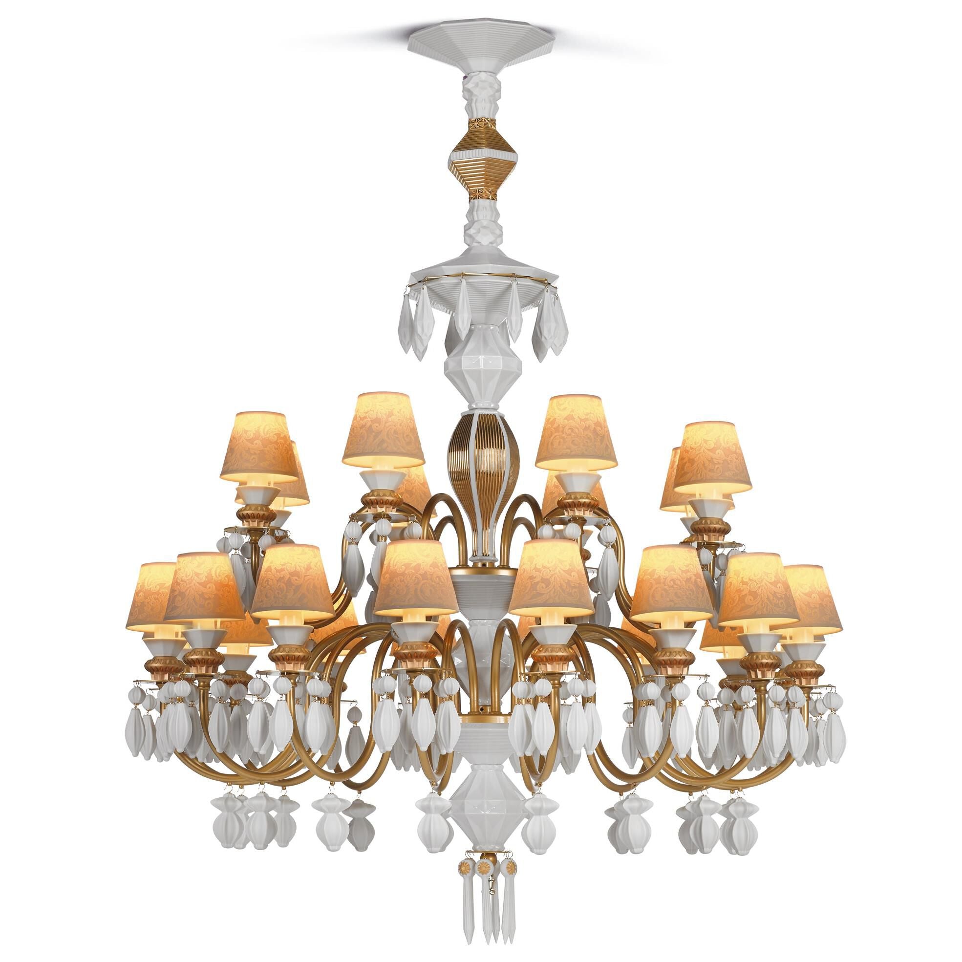 Belle De Nuit 39 Inch 24 Light LED Chandelier