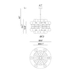 Stellar 24 Light Chandelier