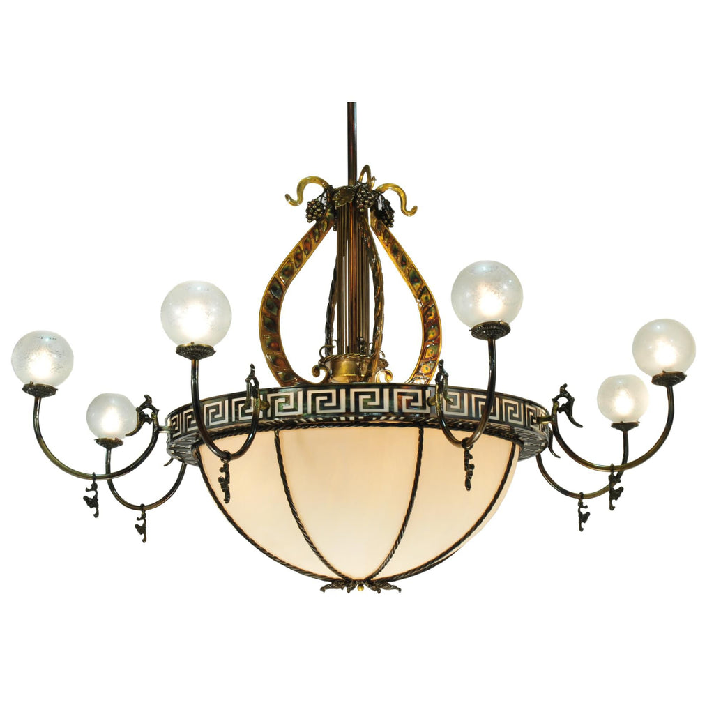 Lyre 96 Inch 18 Light Chandelier