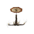 Twigs 48 Inch 6 Light Chandelier