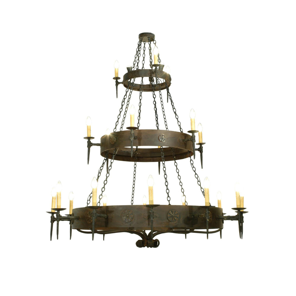 Warwick 72 Inch 21 Light Chandelier