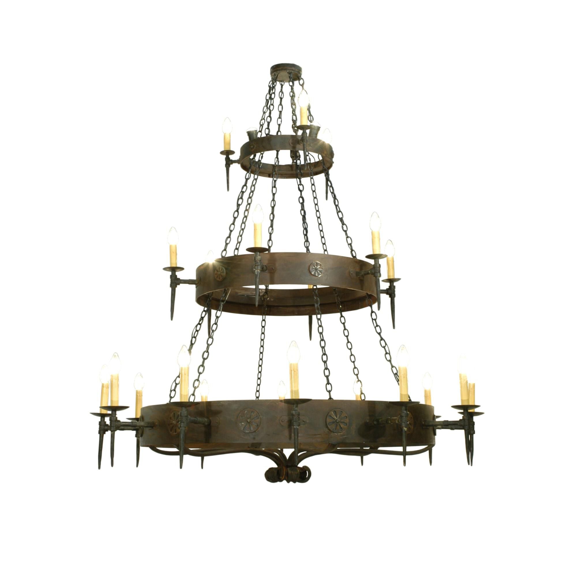 Warwick 72 Inch 21 Light Chandelier