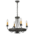 Franciscan 25 Inch 1 Light Chandelier