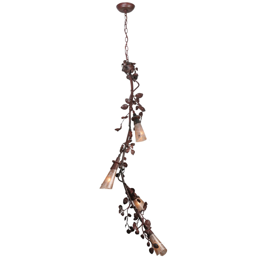 Vinca Vine 16 Inch 4 Light Mini Chandelier