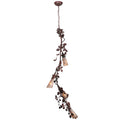 Vinca Vine 16 Inch 4 Light Mini Chandelier