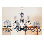 Wallis 60 Inch 2 Light Chandelier