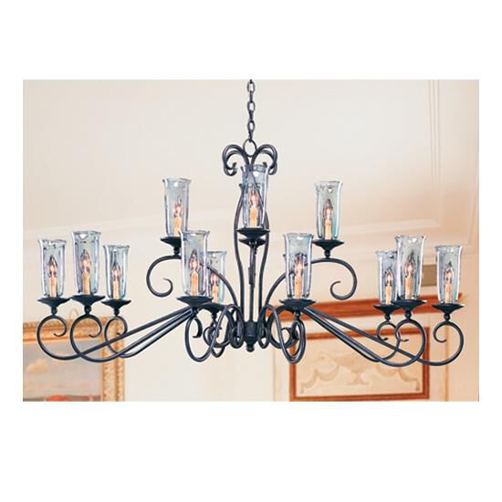 Wallis 60 Inch 2 Light Chandelier