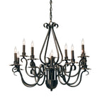 Caleb 30 Inch 2 Light Chandelier