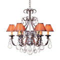 French Elegance 28 Inch 2 Light Chandelier