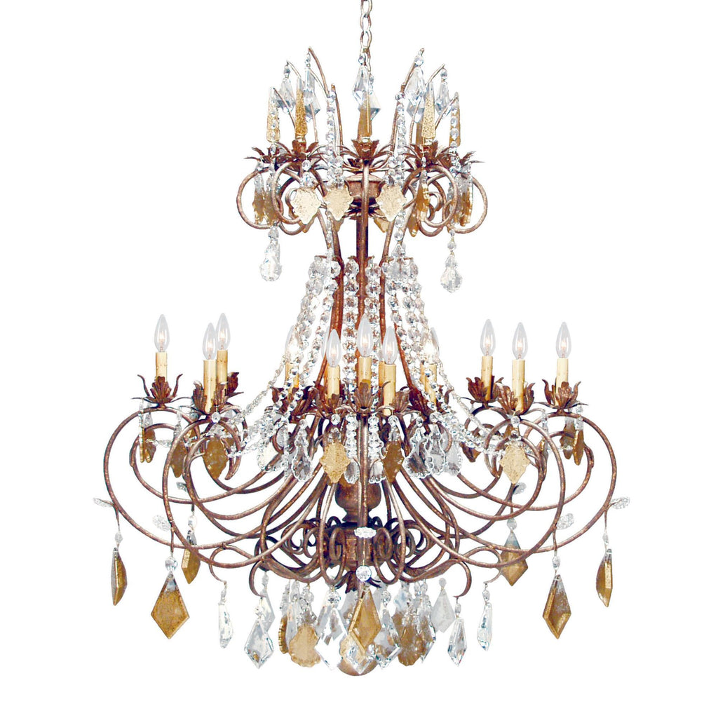Minuet 42 Inch 2 Light Chandelier