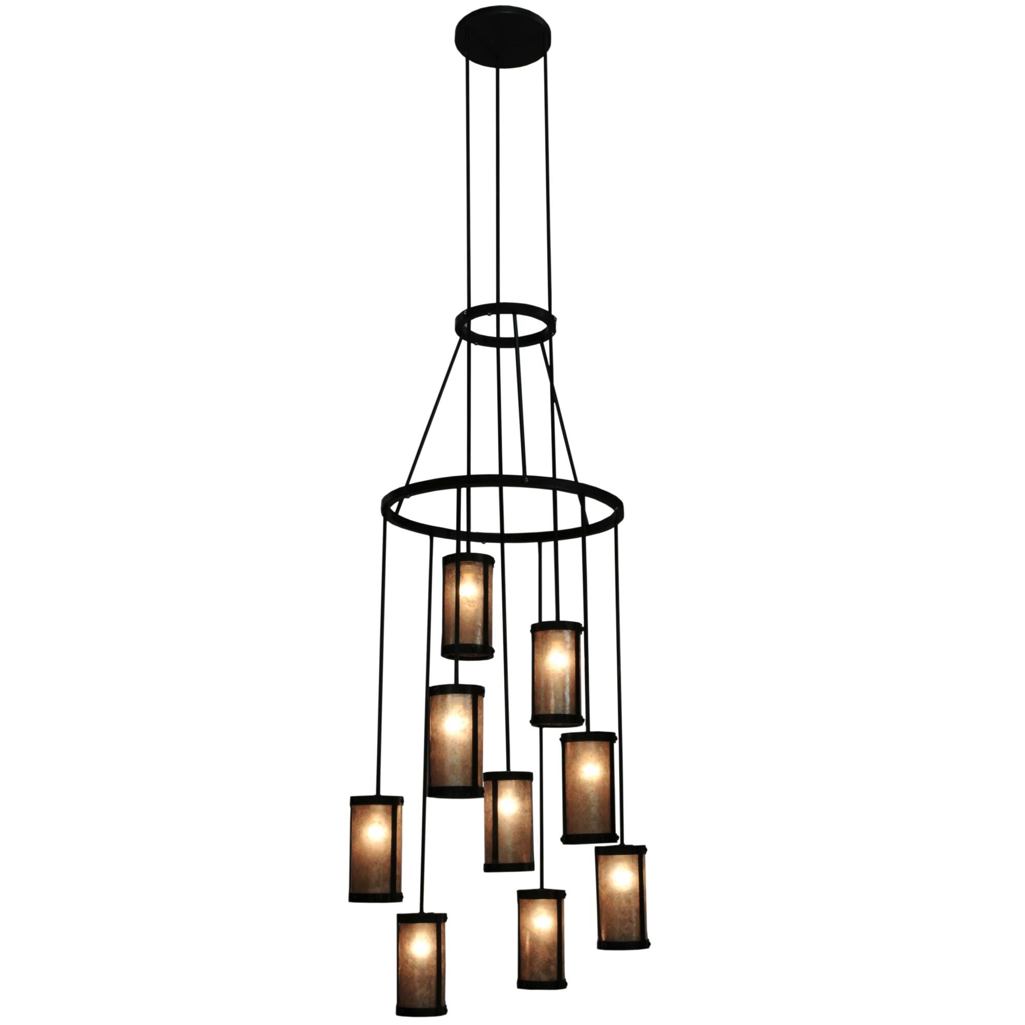 Cartier 36 Inch 9 Light Chandelier