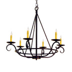 Estrella 24 Inch 6 Light Mini Chandelier