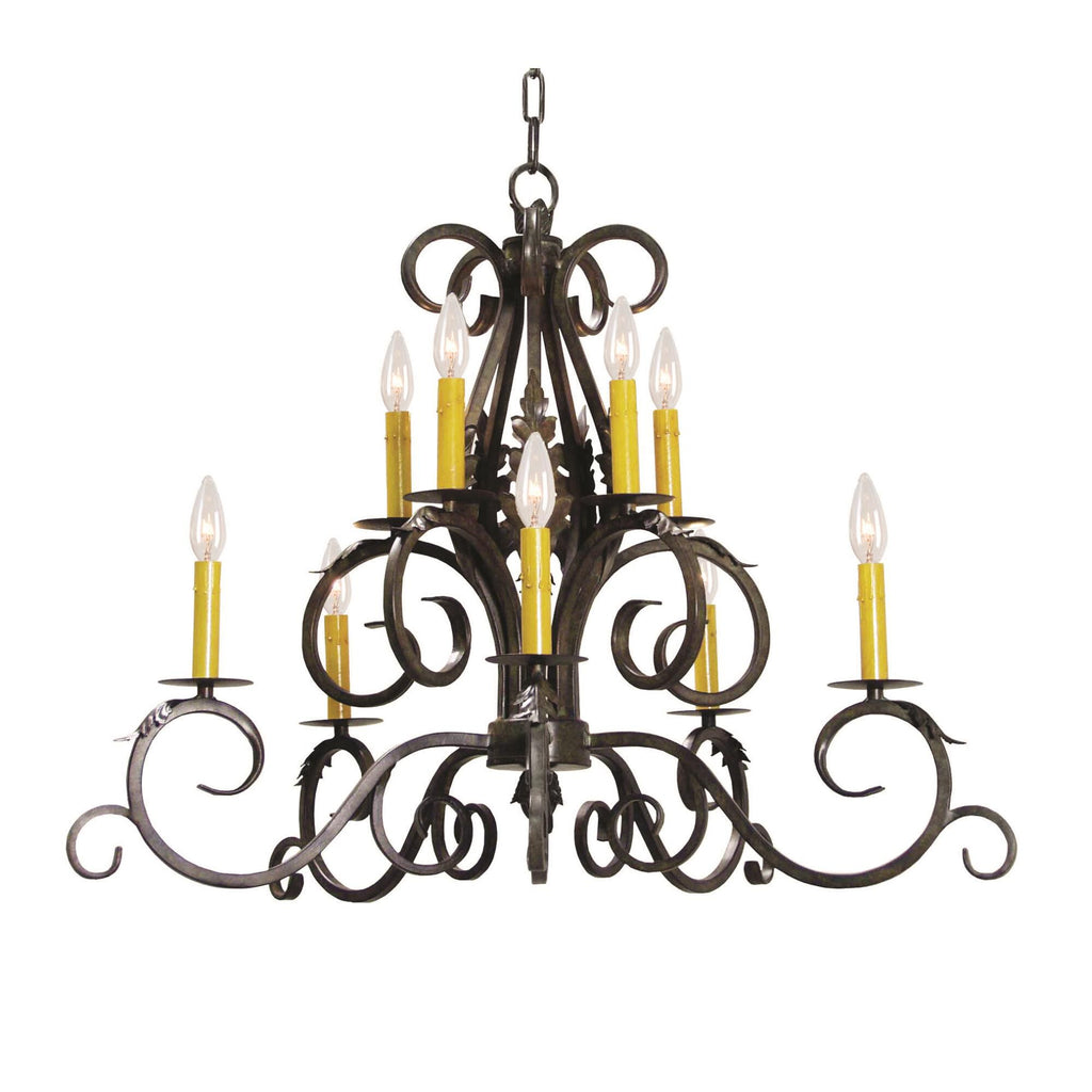 Anassa 32 Inch 6 Light Chandelier