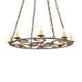 Ashley 42 Inch 2 Light Chandelier
