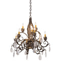 26 Inch 9 Light Chandelier