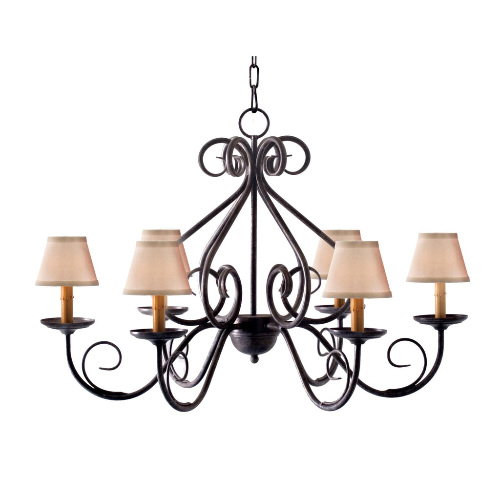 Jenna 36 Inch 12 Light Chandelier