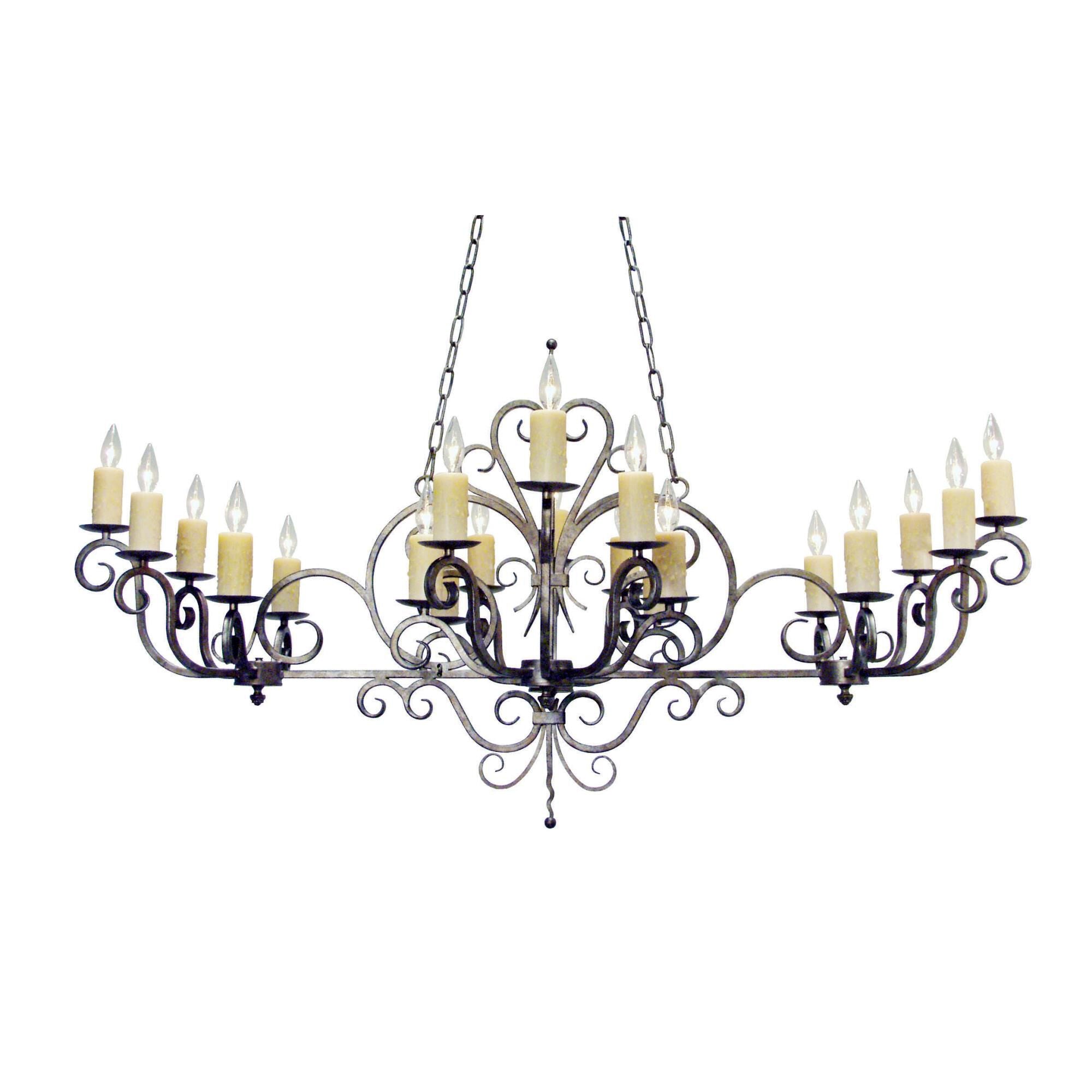 Kean 60 Inch 3 Light Chandelier
