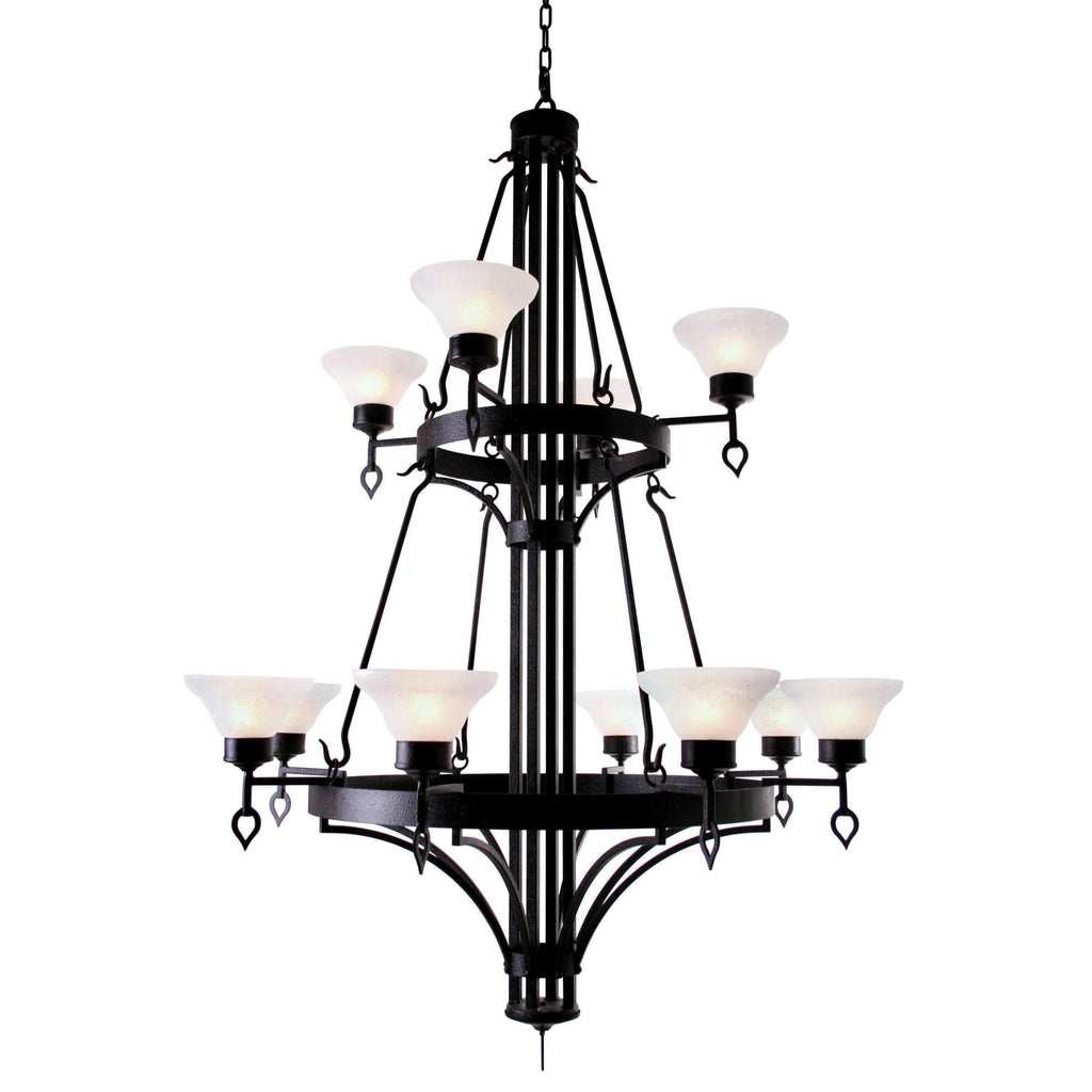 Savino 48 Inch 2 Light Chandelier