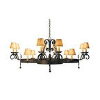 Andorra 60 Inch 4 Light Chandelier